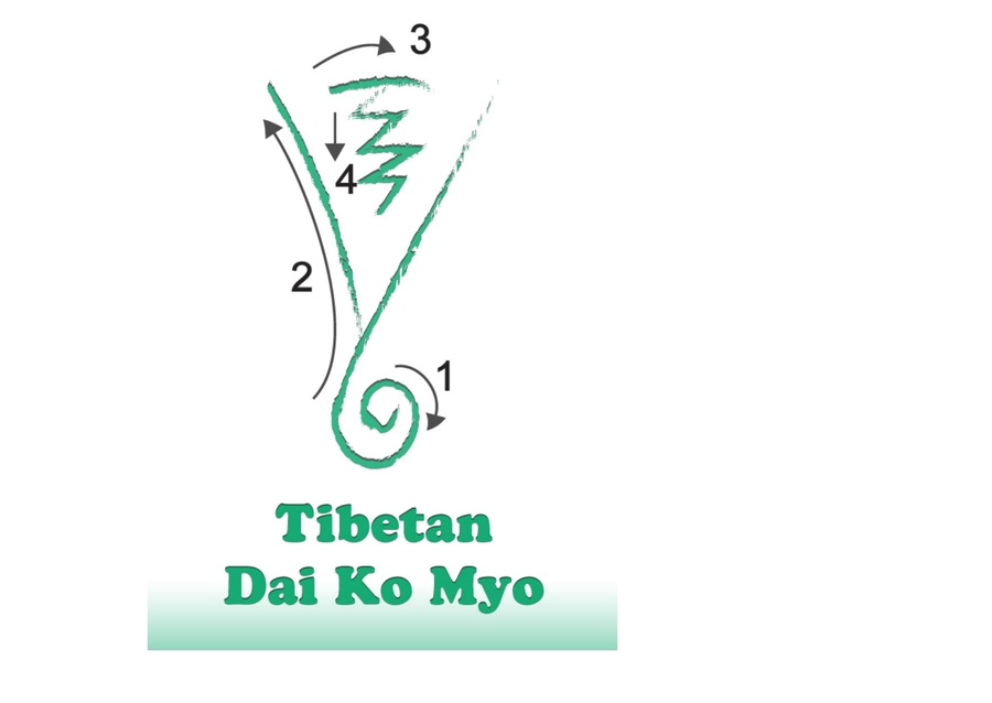 Tibetan Master Symbol Dai Ko Mio symbol